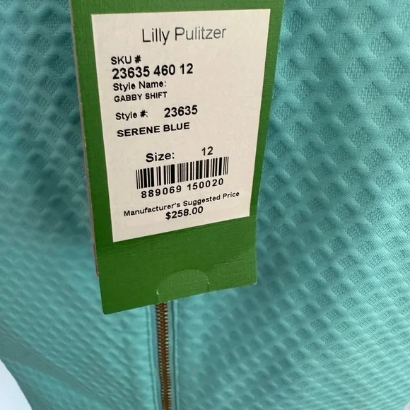 NWT - Lilly Pulitzer stunning Gabby Shift dress. Size 12 - Picture 3 of 3